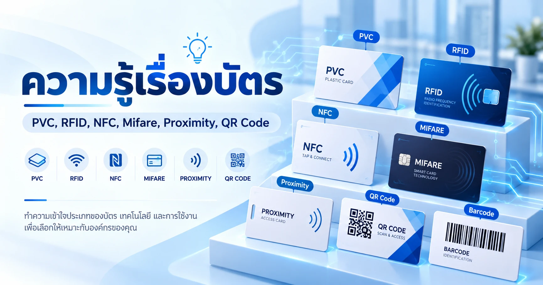 รับพิมพ์บัตรพนักงาน